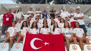 Avrupa Gençler Yüzme Şampiyonası'nda milli takım 15 madalya kazandı