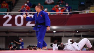 Judoda Türkiye'yi temsil eden Mihael Zgank, çeyrek finale yükseldi