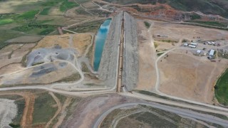 Tamamlanma oranı yüzde 95'e ulaşan Kırklartepe Barajı tarıma 'can suyu' olacak