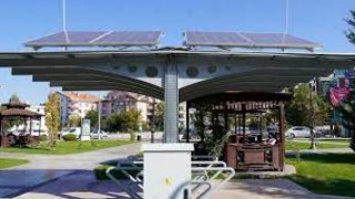 Keçiören Belediyesi Güneş Enerjili Şarj Üniteleri Kurdu