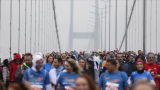 43. İstanbul Maratonu'nda halk koşusu yapıldı