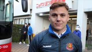 Fukushima United'ın 10 numarası Ömer, Japonya'da futbol oynamaktan mutlu