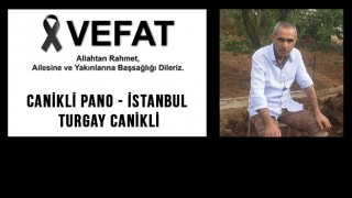 Vefat Haberi - Canikli Pano İstanbul