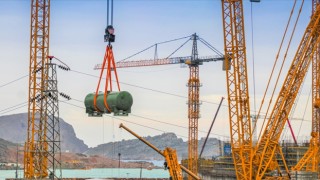 Akkuyu NGS'nin birinci güç ünitesinde bazı ana ekipmanların montajı yapıldı