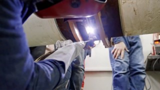 Karadeniz gazını karaya ulaştıracak ünitenin ilk kaynağı yapıldı