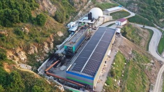 Düzce'deki katı atık tesisi kendi elektriğini üretecek