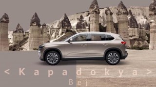 Togg'un favori rengi 'Kapadokya' oldu