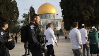 Mescid-i Aksa'ya 1500'den fazla fanatik Yahudi baskın düzenledi