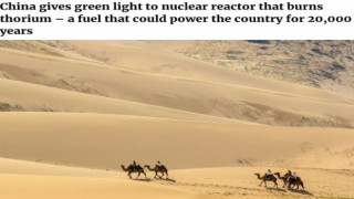 Çin, toryum yakan nükleer reaktöre onay verdi