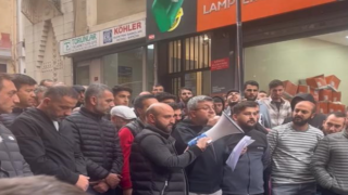 Piyasamız elektrikçi esnafları terör devleti israil'e karşı tek yürek oldu