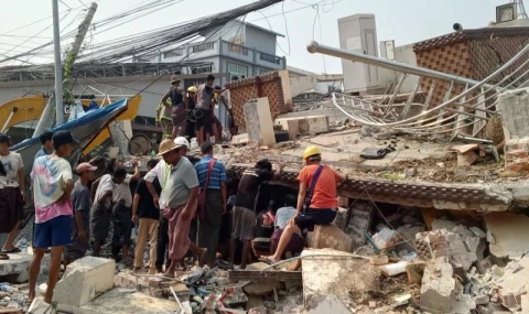 Myanmar'daki depremlerde can kaybı 1002'ye ulaştı