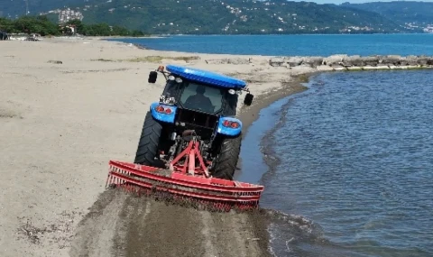 Ordu’da plajlar deniz sezonuna hazırlıyor