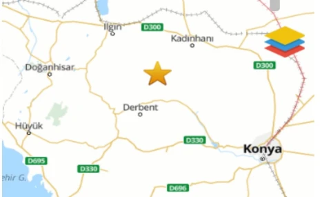 Konya Ilgın’da deprem.