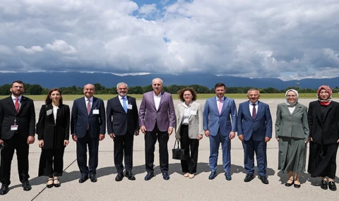 TBMM Başkanı Kurtulmuş İsviçre’de