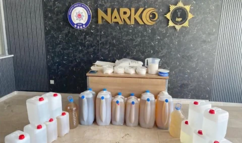 207 kilogram metamfetamin ele geçirildi