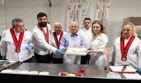 Bursa’nın gastronomisi göz kamaştırdı