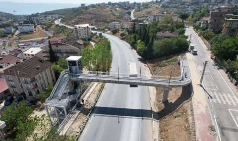 Kocaeli Büyükşehir’den son 6 yılda 18 yeni üst geçit, 38 engelli asansörü