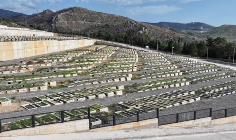 2,5 milyon metrekare yeni mezarlık alanı