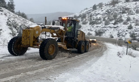 Bursa Büyükşehir’den karla mücadelede son durum