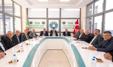 Malatya’da Başkan Sami Er’den üreticilere destek mesajı