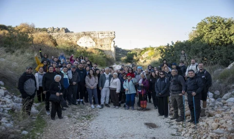 Mersin’de Tarihi Kilikya Yolu’nda doğa ve tarih yolculuğu