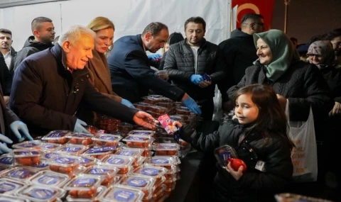 Bursa’da Miraç Kandili bereketi