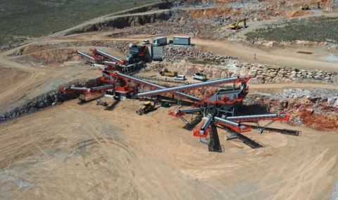 Kayseri Kocasinan’dan agrega tesisi