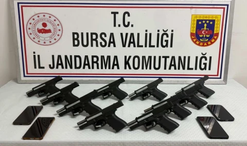 Ruhsatsız silah operasyonu: 4 tutuklama