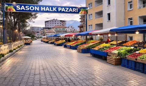 Sason’da Ramazan boyunca Halk Pazarı kuruluyor