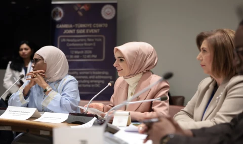 BM Komisyonu’nda Türk Devletleri Teşkilatı ortak beyanını tanıtıldı