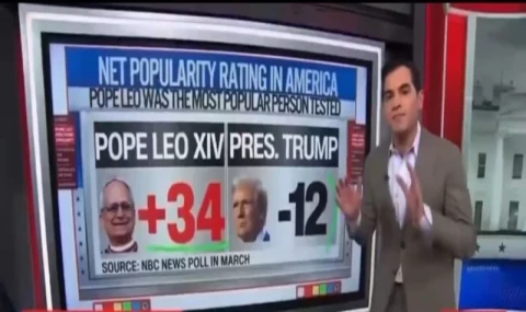 CNN'e göre ABD'de Papa Trump'tan daha popüler