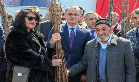 Van’da hedef 5 milyon meyve fidanı