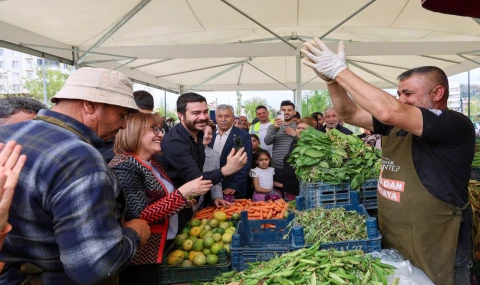 Haydi Tarladan Sofraya pazarı hizmete başladı