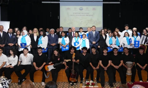 İstanbul’da Enstrümansız Okul Kalmasın projesi büyüyor