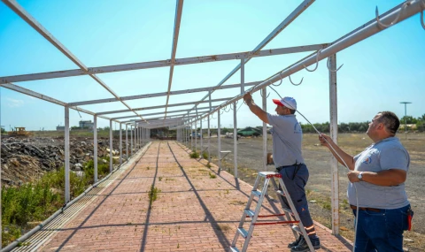 Yurdun dörtbir yanında kurban kesim noktaları kullanıma hazır