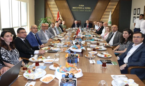 Bursa Nilüfer’de Başkan Özdemir sanayicilerle buluştu
