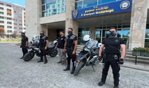 Narkotimler Edirne’de sahaya indi