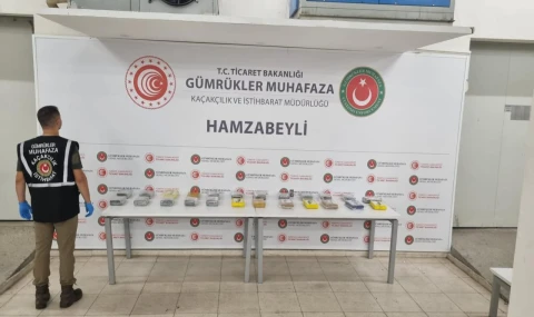 174 kilogram uyuşturucu ele geçirildi