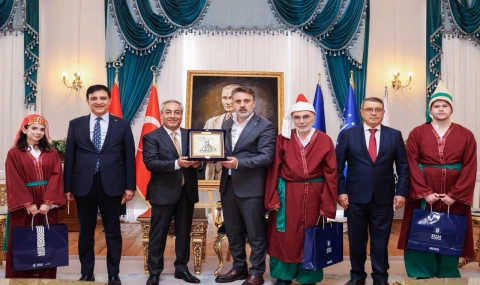 Bursa’nın ahileri belli oldu... Başkan Vekili Biba ahileri ağırladı