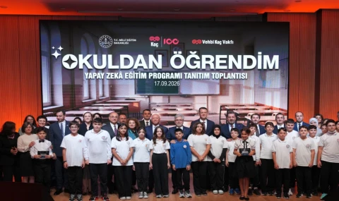 Ortaokul öğrencileri için yapay zekâ eğitim programı tanıtıldı