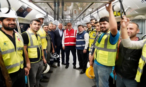 Ümraniye-Ataşehir-Göztepe hattında test sürüşü yapıldı... 19 Aralık’ta açılıyor