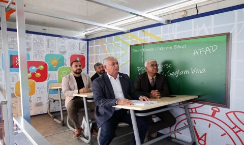 Okullarda deprem hazırlığı