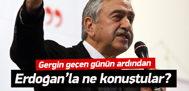 KKTC Cumhurbaşkanı Akıncı, Erdoğan ile görüştü