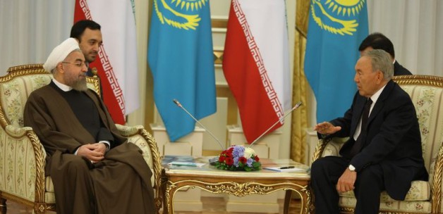 İran Cumhurbaşkanı Kazakistan'da