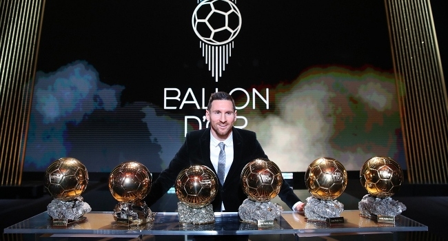 Altın Top ödülü Messi'nin
