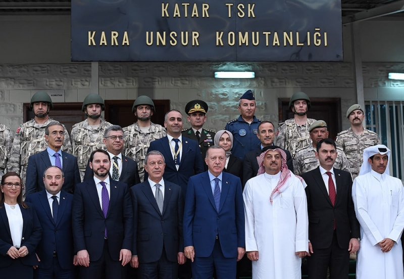 Cumhurbaşkanı Erdoğan, Katar’daki Türk üssünün yeni adını açıkladı