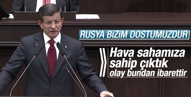 Davutoğlu: Rusya bizim dostumuzdur