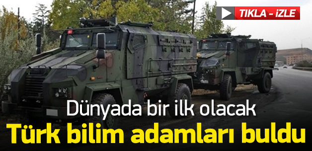 Askeri araçlara kamuflaj buluşu