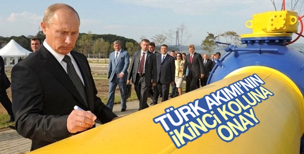 Gazprom'dan Türk Akımı'nın ikinci koluna onay