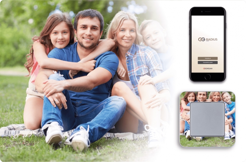 Günsan RadıusApp ile anahtar ve prizlerinizi kendiniz tasarlayın